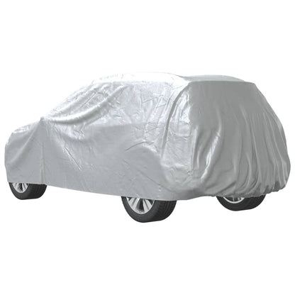 Car Cover for SUV with Buckle Straps Full Silver XL PEVA