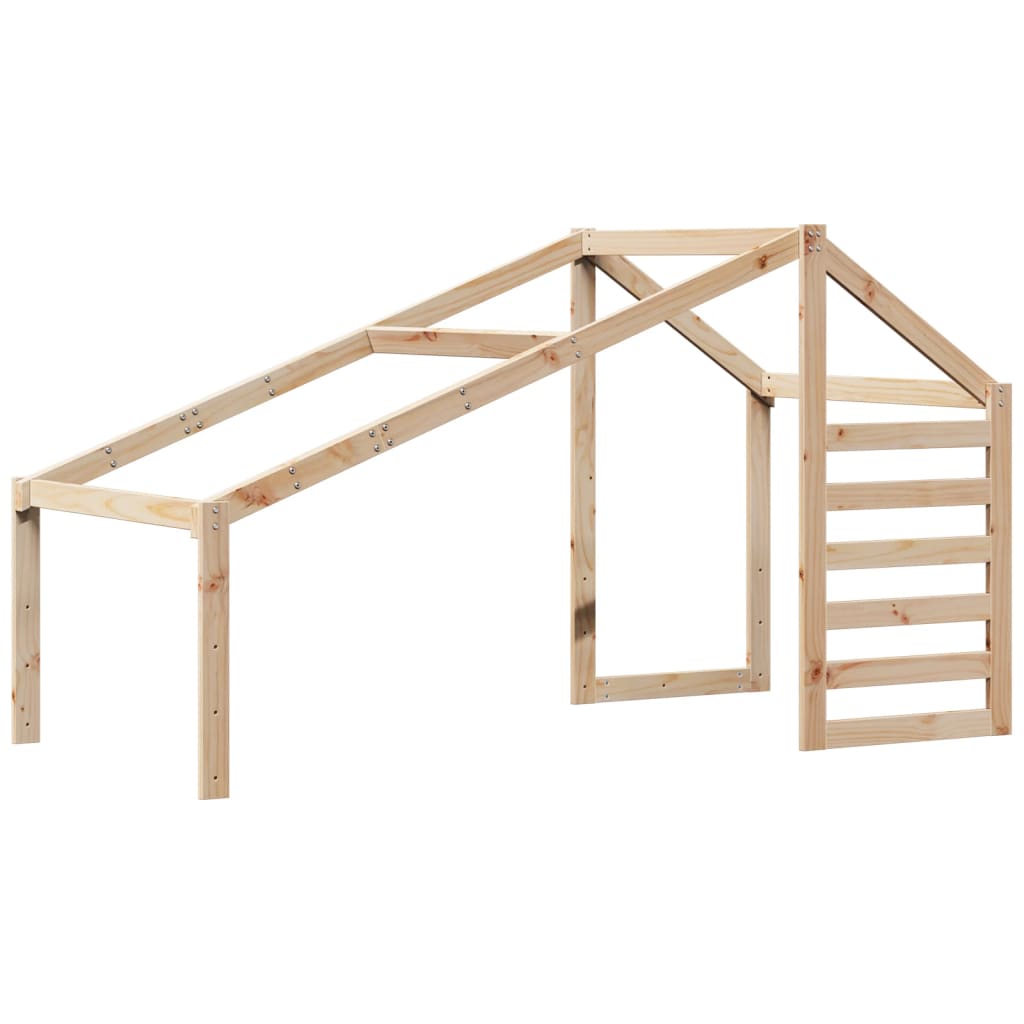 Kids' Bed Roof 188x82x113 cm Solid Wood Pine