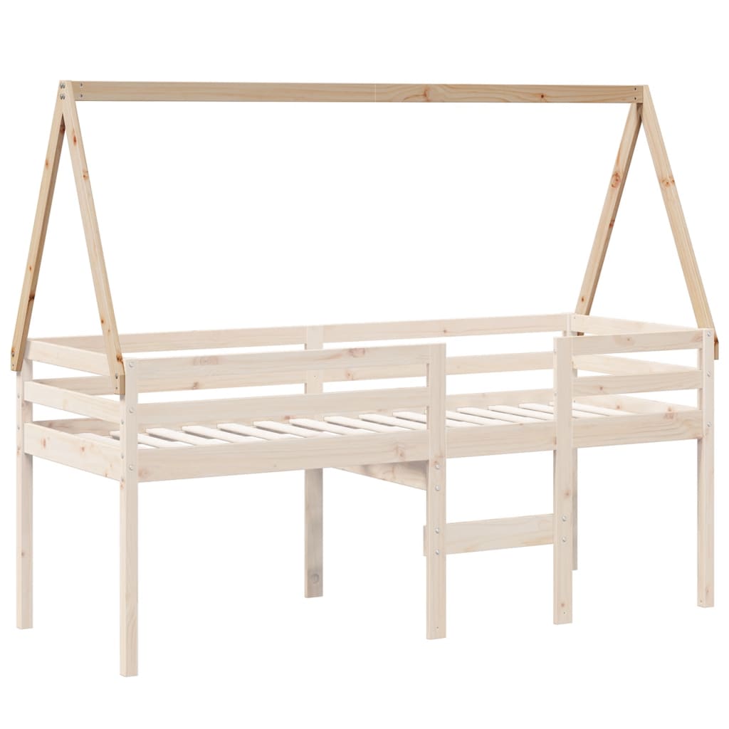 Kids' Bed Roof 199x80.5x88 cm Solid Wood Pine