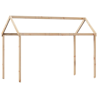 Kids' Bed Roof 207x95.5x159 cm Solid Wood Pine