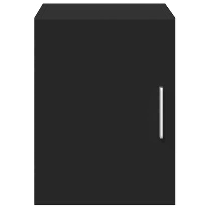 Wall Cabinet Black 30x42.5x40 cm Engineered Wood