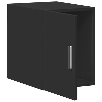 Wall Cabinet Black 30x42.5x40 cm Engineered Wood