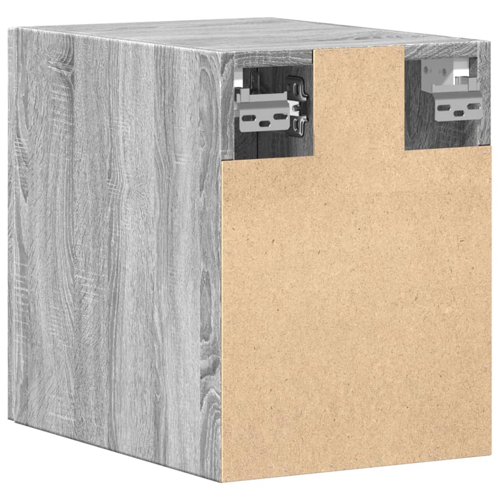 Wall Cabinet Grey Sonoma 30x42.5x40 cm Engineered Wood