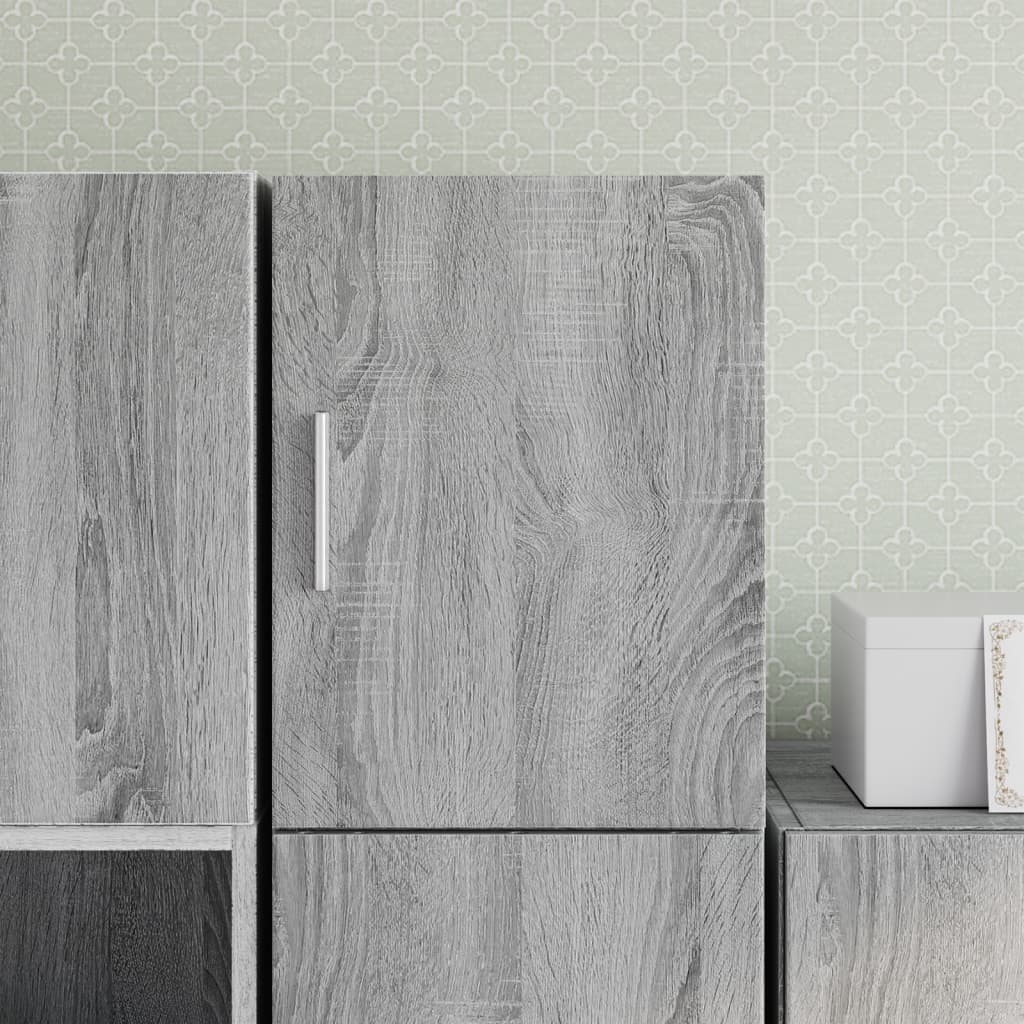 Wall Cabinet Grey Sonoma 30x42.5x40 cm Engineered Wood