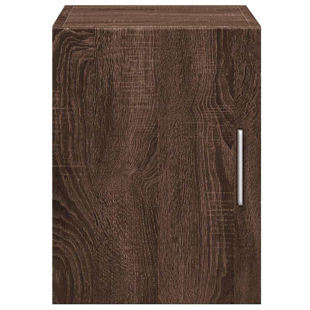 Wall Cabinet Brown Oak 30x42.5x40 cm Engineered Wood