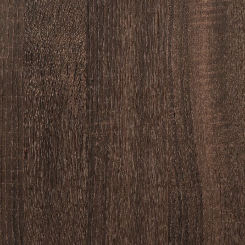 Wall Cabinet Brown Oak 30x42.5x40 cm Engineered Wood