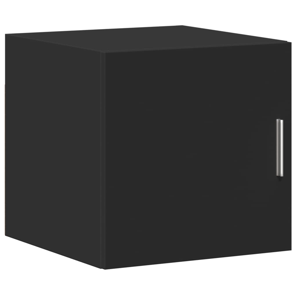 Wall Cabinet Black 40x42.5x40 cm Engineered Wood