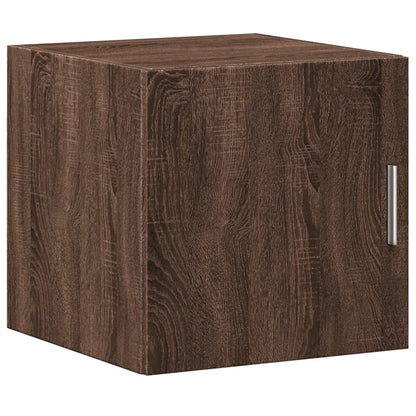 Wall Cabinet Brown Oak 40x42.5x40 cm Engineered Wood