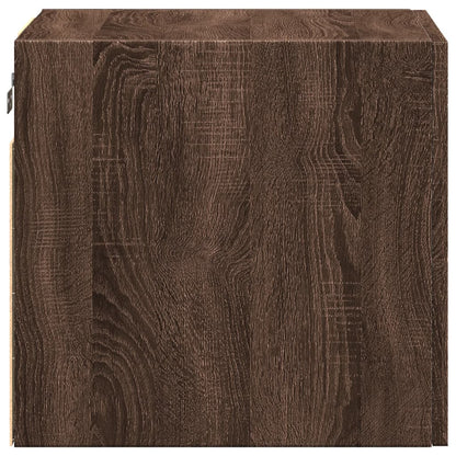 Wall Cabinet Brown Oak 40x42.5x40 cm Engineered Wood