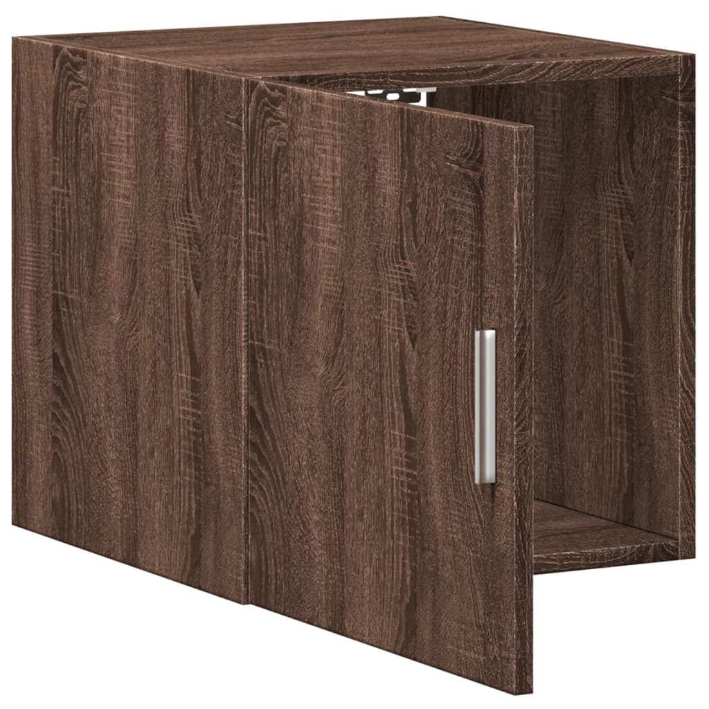 Wall Cabinet Brown Oak 40x42.5x40 cm Engineered Wood