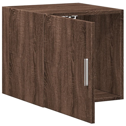 Wall Cabinet Brown Oak 40x42.5x40 cm Engineered Wood