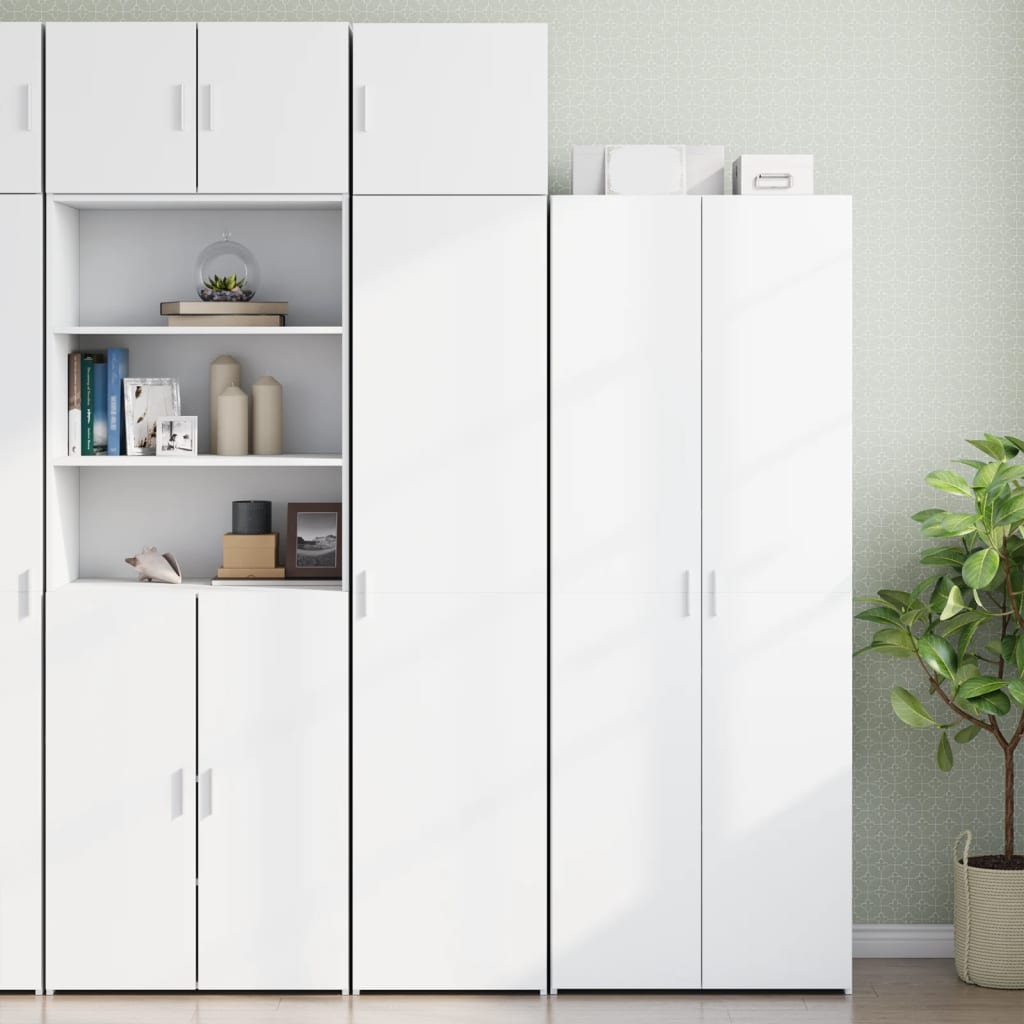 Wall Cabinet White 45x42.5x40 cm Engineered Wood