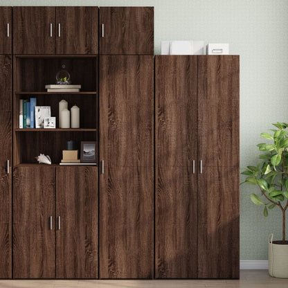 Wall Cabinet Brown Oak 45x42.5x40 cm Engineered Wood