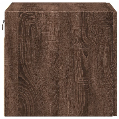 Wall Cabinet Brown Oak 45x42.5x40 cm Engineered Wood