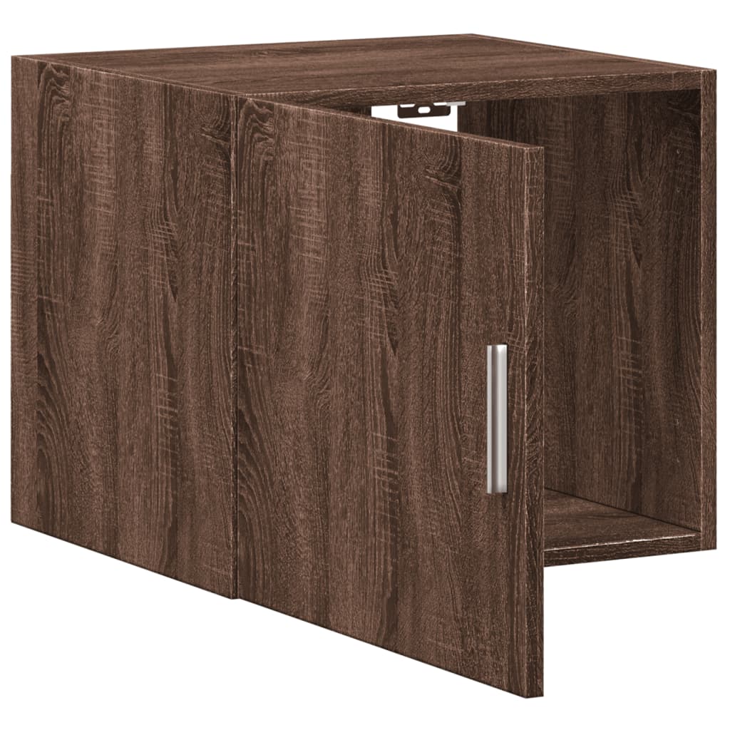 Wall Cabinet Brown Oak 45x42.5x40 cm Engineered Wood