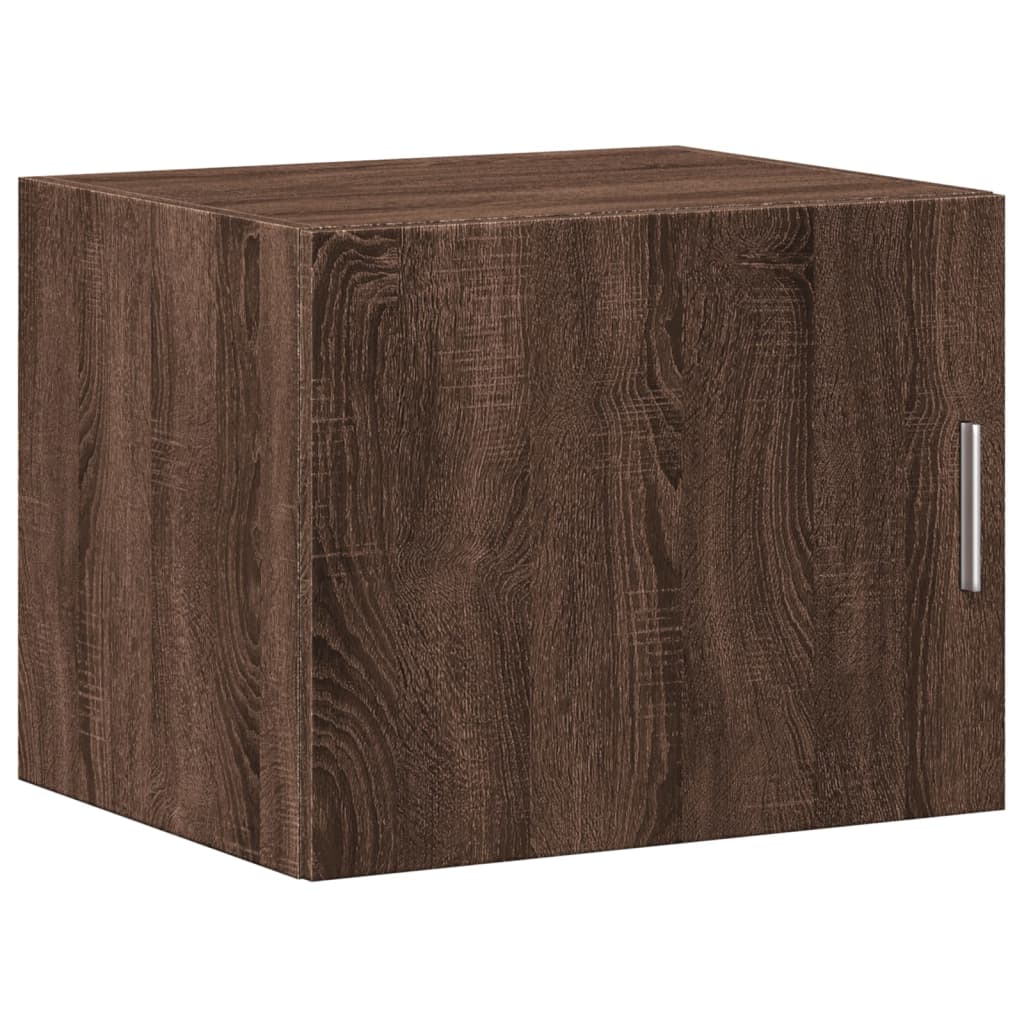 Wall Cabinet Brown Oak 50x42.5x40 cm Engineered Wood