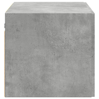 Wall Cabinet Concrete Grey 70x42.5x40 cm Engineered Wood