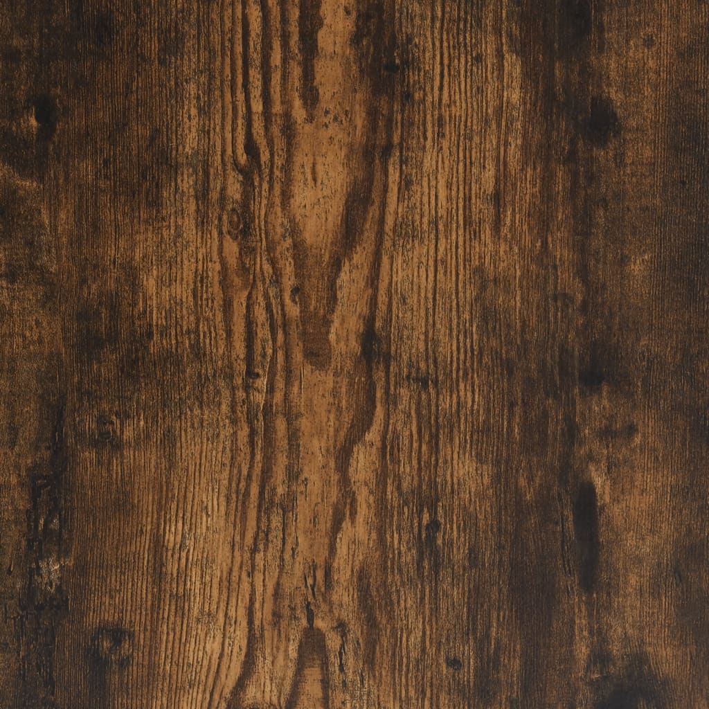 Wall Cabinet Smoked Oak 70x42.5x40 cm Engineered Wood