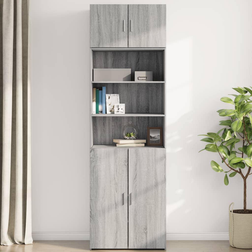 Wall Cabinet Grey Sonoma 70x42.5x40 cm Engineered Wood