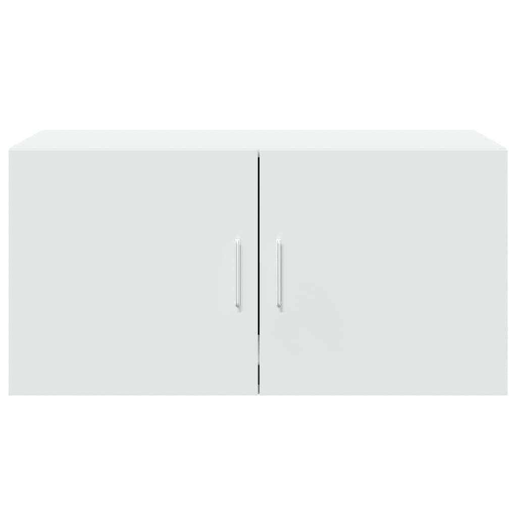 Wall Cabinet White 80x42.5x40 cm Engineered Wood