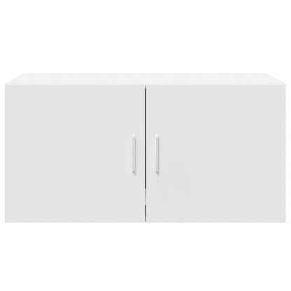 Wall Cabinet White 80x42.5x40 cm Engineered Wood