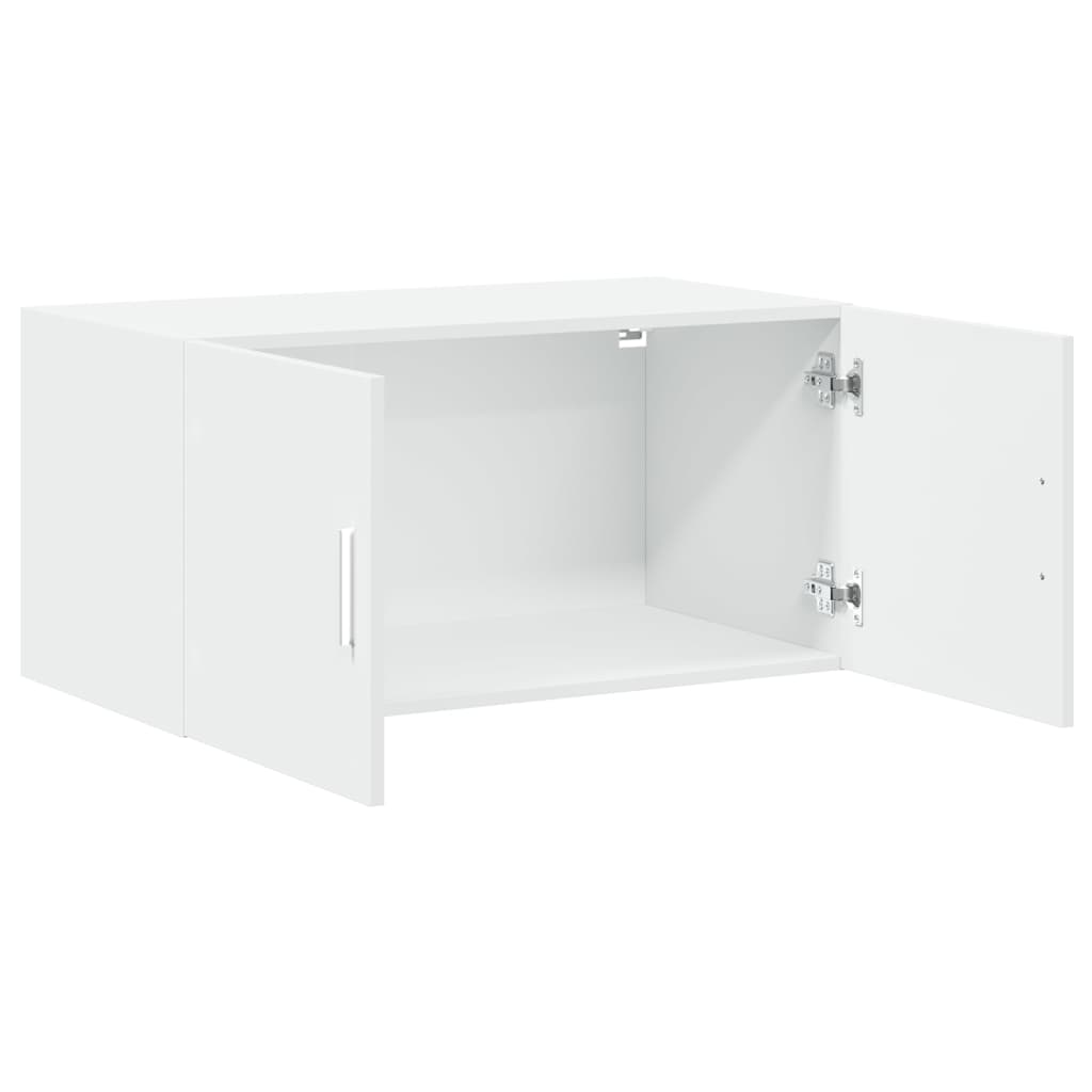 Wall Cabinet White 80x42.5x40 cm Engineered Wood