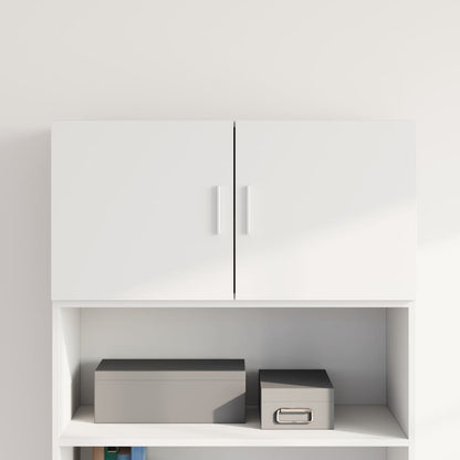 Wall Cabinet White 80x42.5x40 cm Engineered Wood