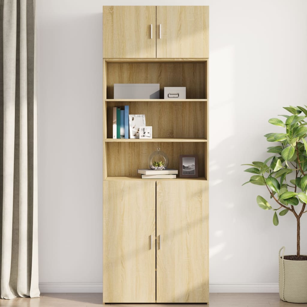 Wall Cabinet Sonoma Oak 80x42.5x40 cm Engineered Wood