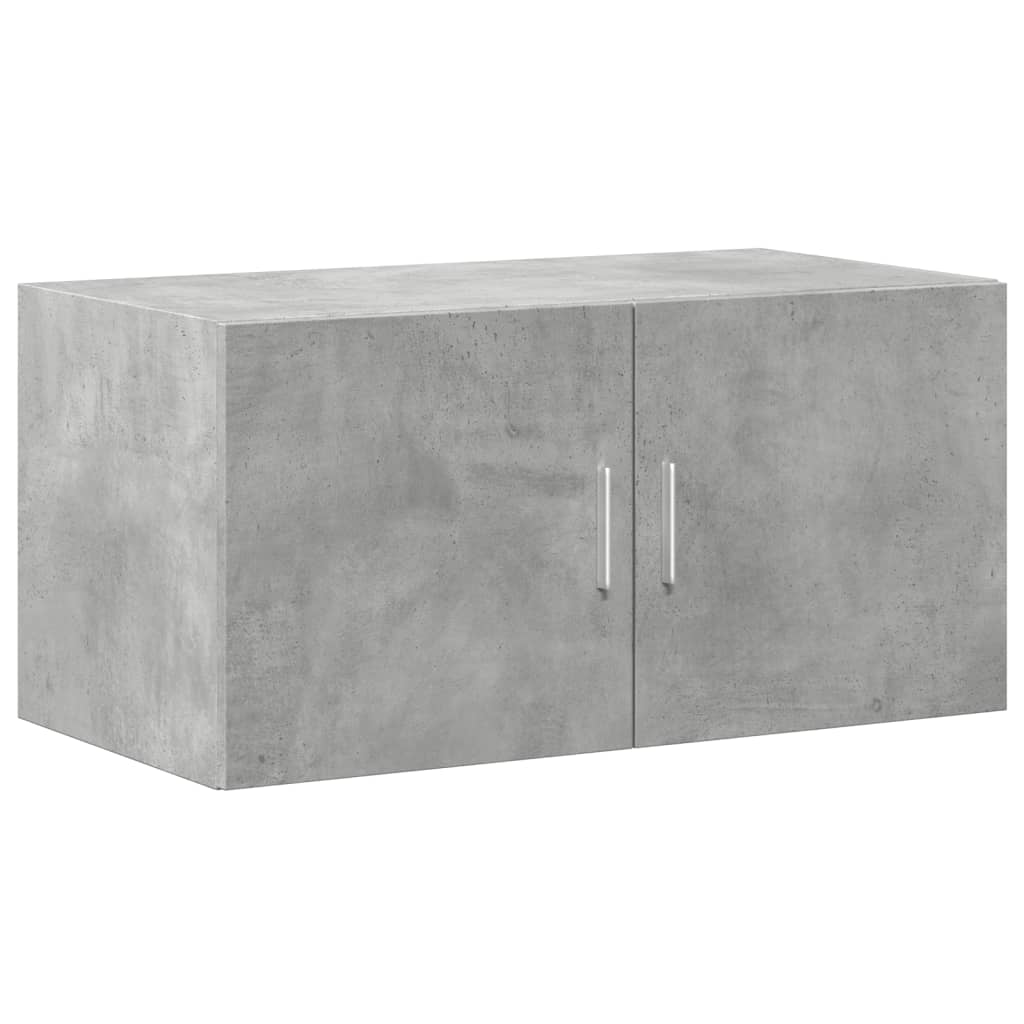 Wall Cabinet Concrete Grey 80x42.5x40 cm Engineered Wood