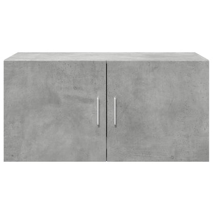 Wall Cabinet Concrete Grey 80x42.5x40 cm Engineered Wood