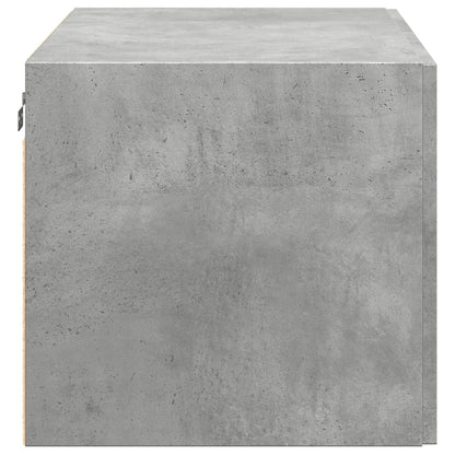 Wall Cabinet Concrete Grey 80x42.5x40 cm Engineered Wood