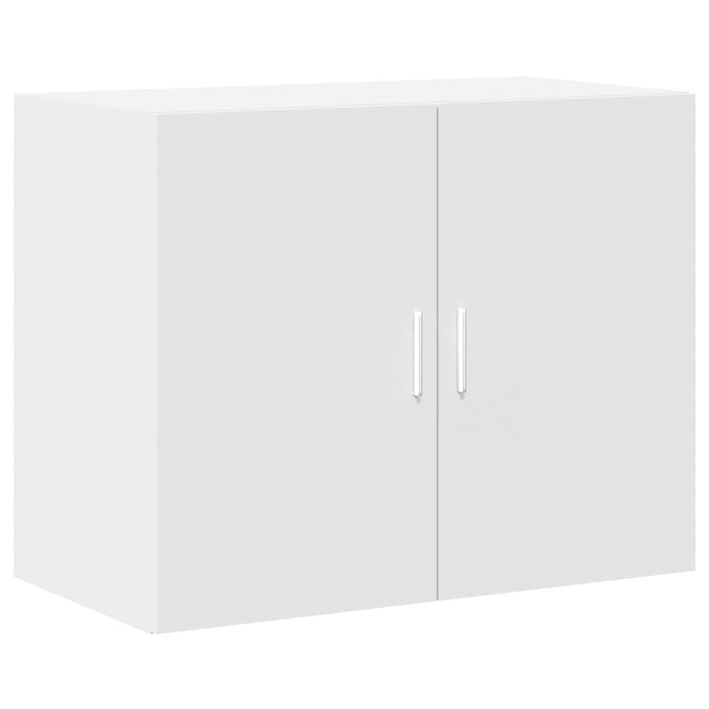 Wall Cabinet White 80x42.5x64 cm Engineered Wood