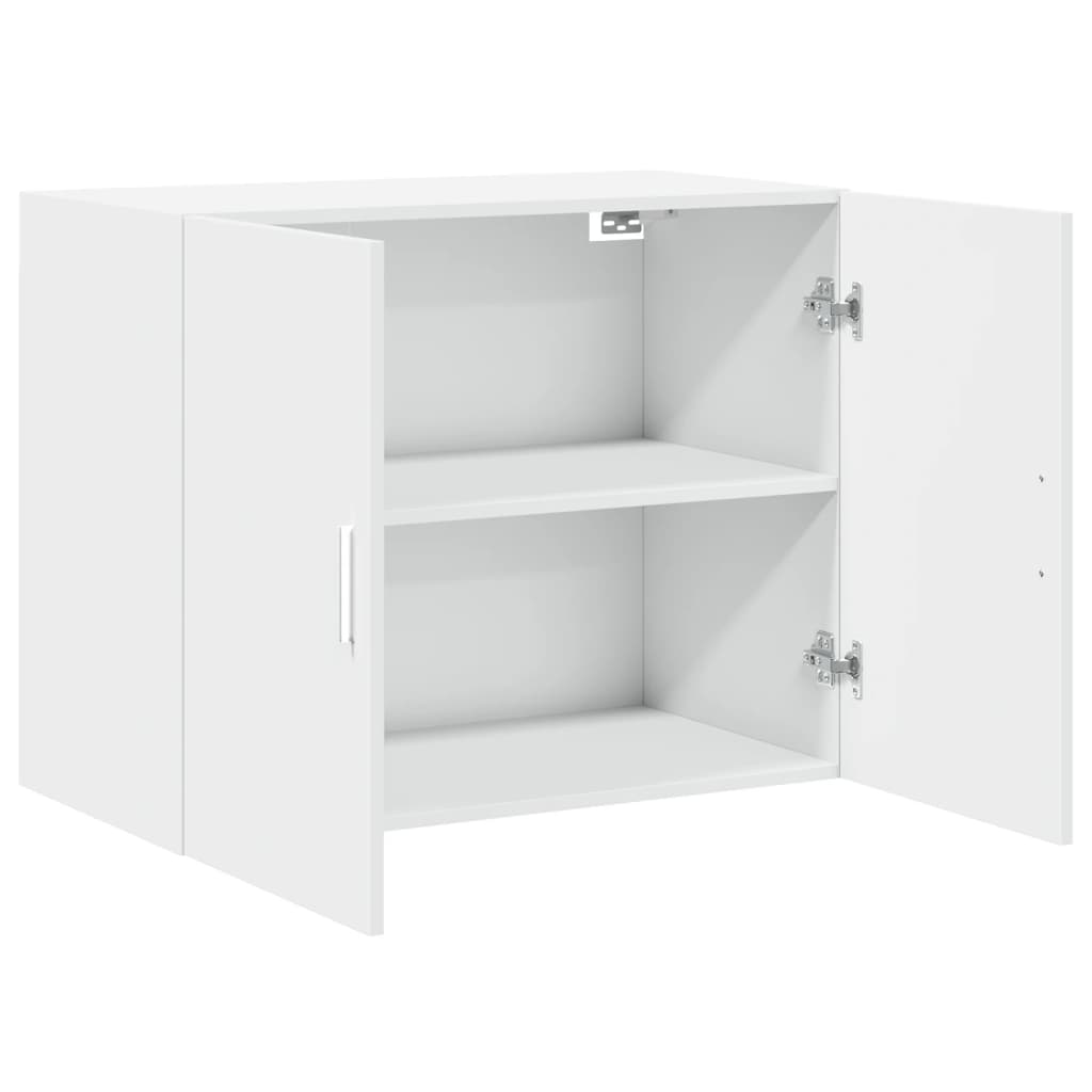 Wall Cabinet White 80x42.5x64 cm Engineered Wood