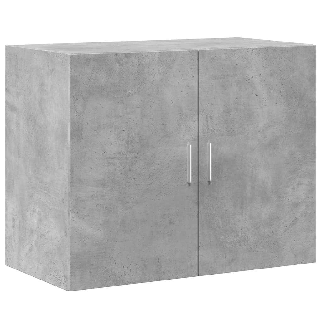 Wall Cabinet Concrete Grey 80x42.5x64 cm Engineered Wood