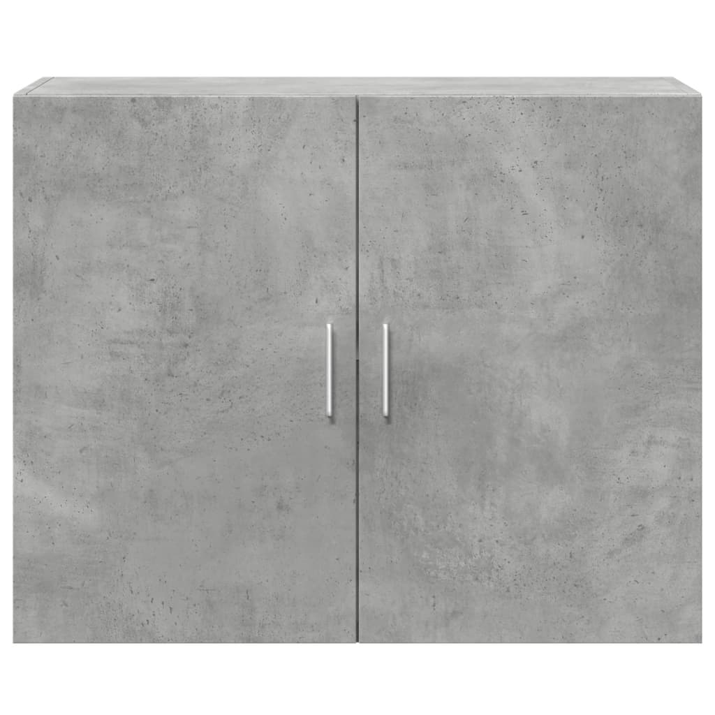 Wall Cabinet Concrete Grey 80x42.5x64 cm Engineered Wood