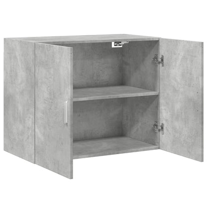 Wall Cabinet Concrete Grey 80x42.5x64 cm Engineered Wood