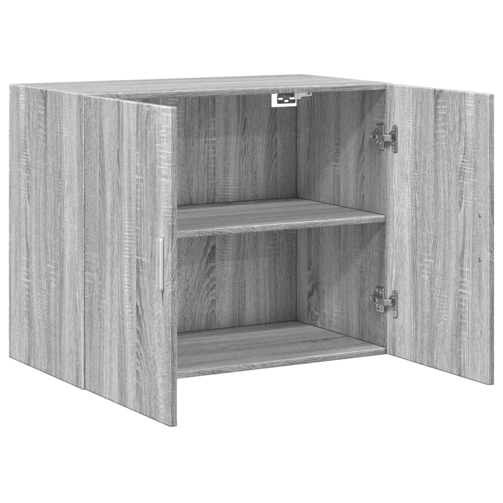 Wall Cabinet Grey Sonoma 80x42.5x64 cm Engineered Wood