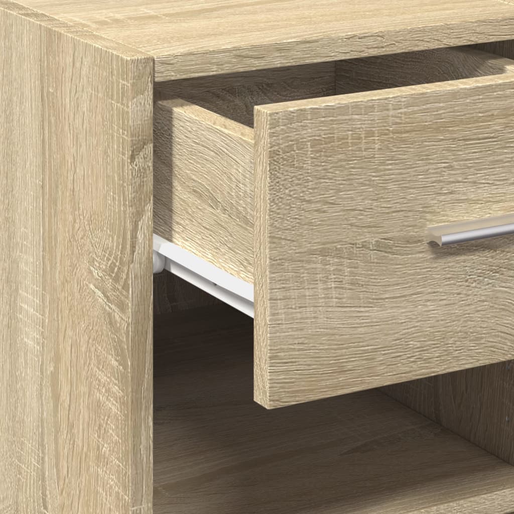 Sideboard Sonoma Oak 30x42.5x93 cm Engineered Wood