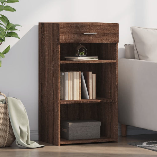 Sideboard Brown Oak 50x42.5x93 cm Engineered Wood