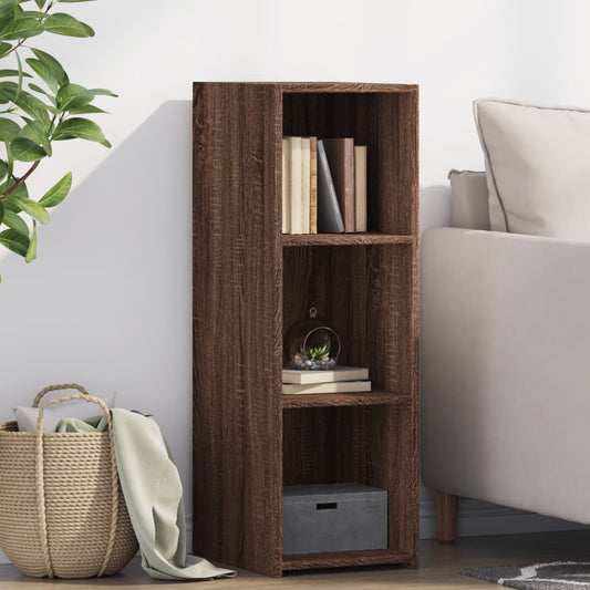 Sideboard Brown Oak 30x41x93 cm Engineered Wood