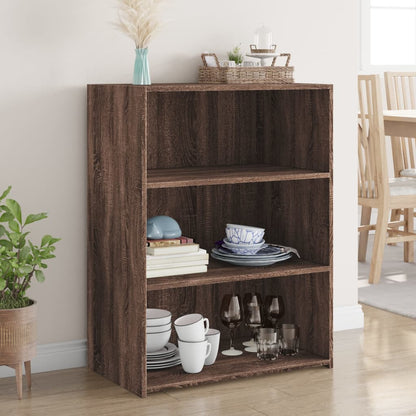 Sideboard Brown Oak 70x41x93 cm Engineered Wood