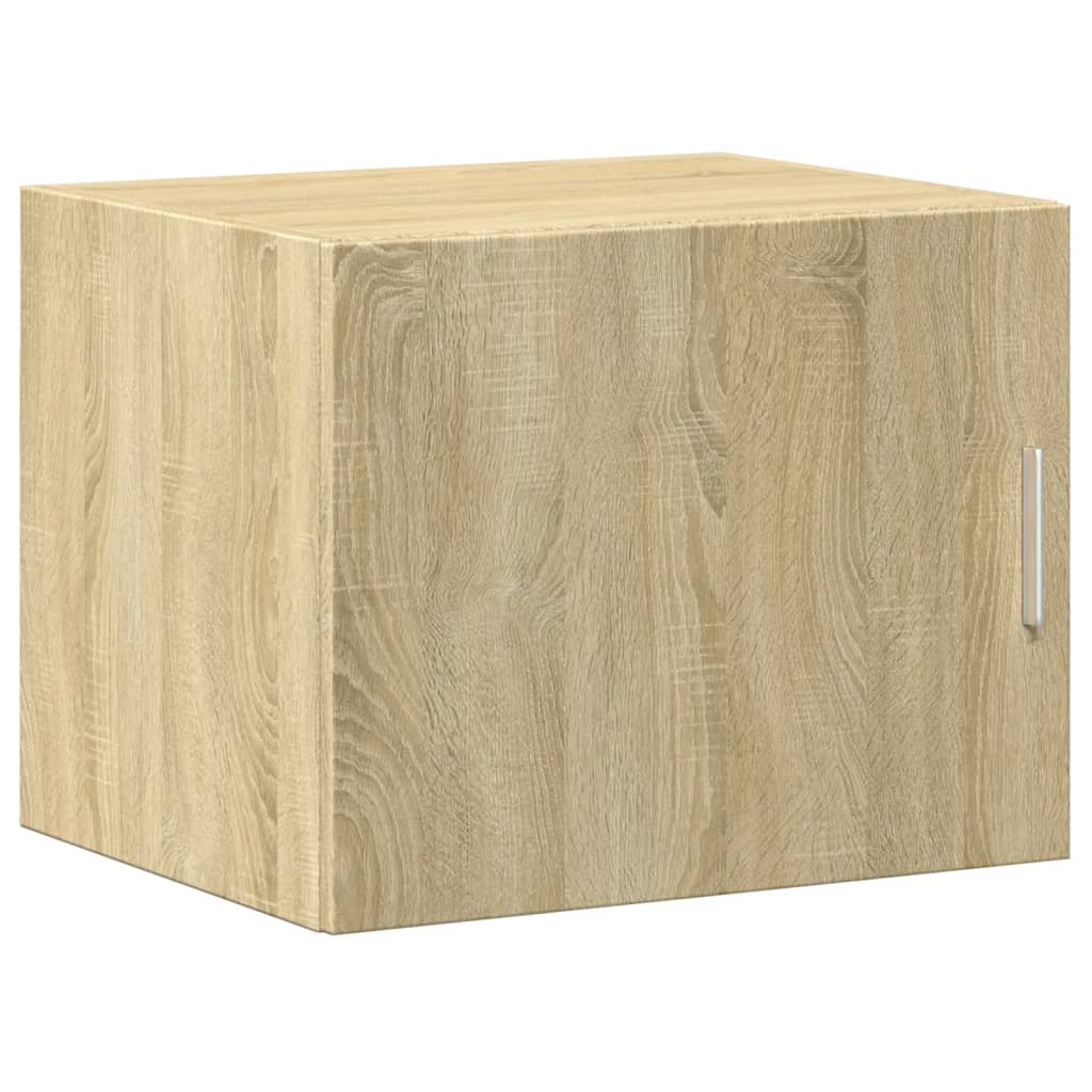 Slim Storage Cabinet Sonoma Oak 50x42.5x225 cm Engineered Wood