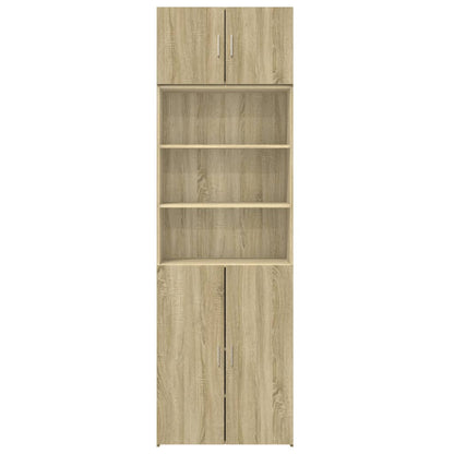 Storage Cabinet Sonoma Oak 70x42.5x225 cm Engineered Wood