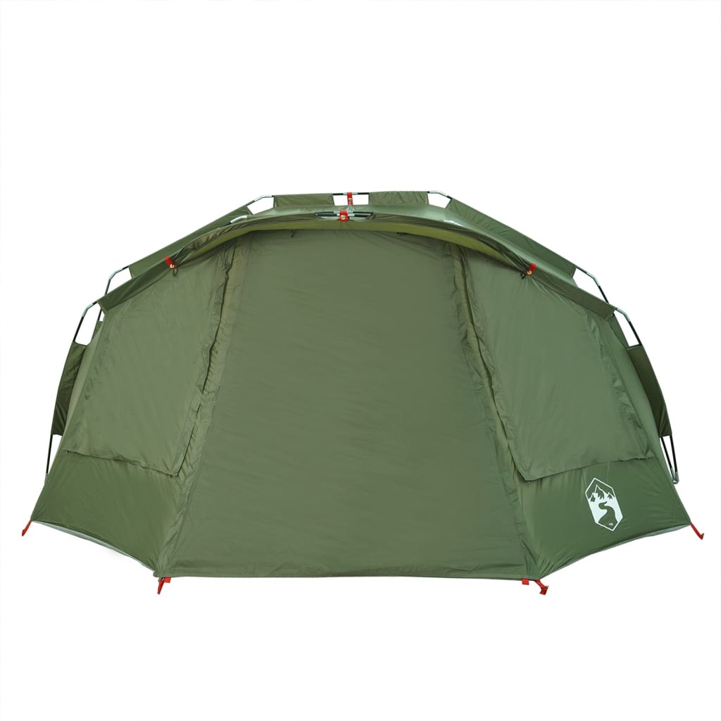 Fishing Tent 5-Person Olive Green Waterproof