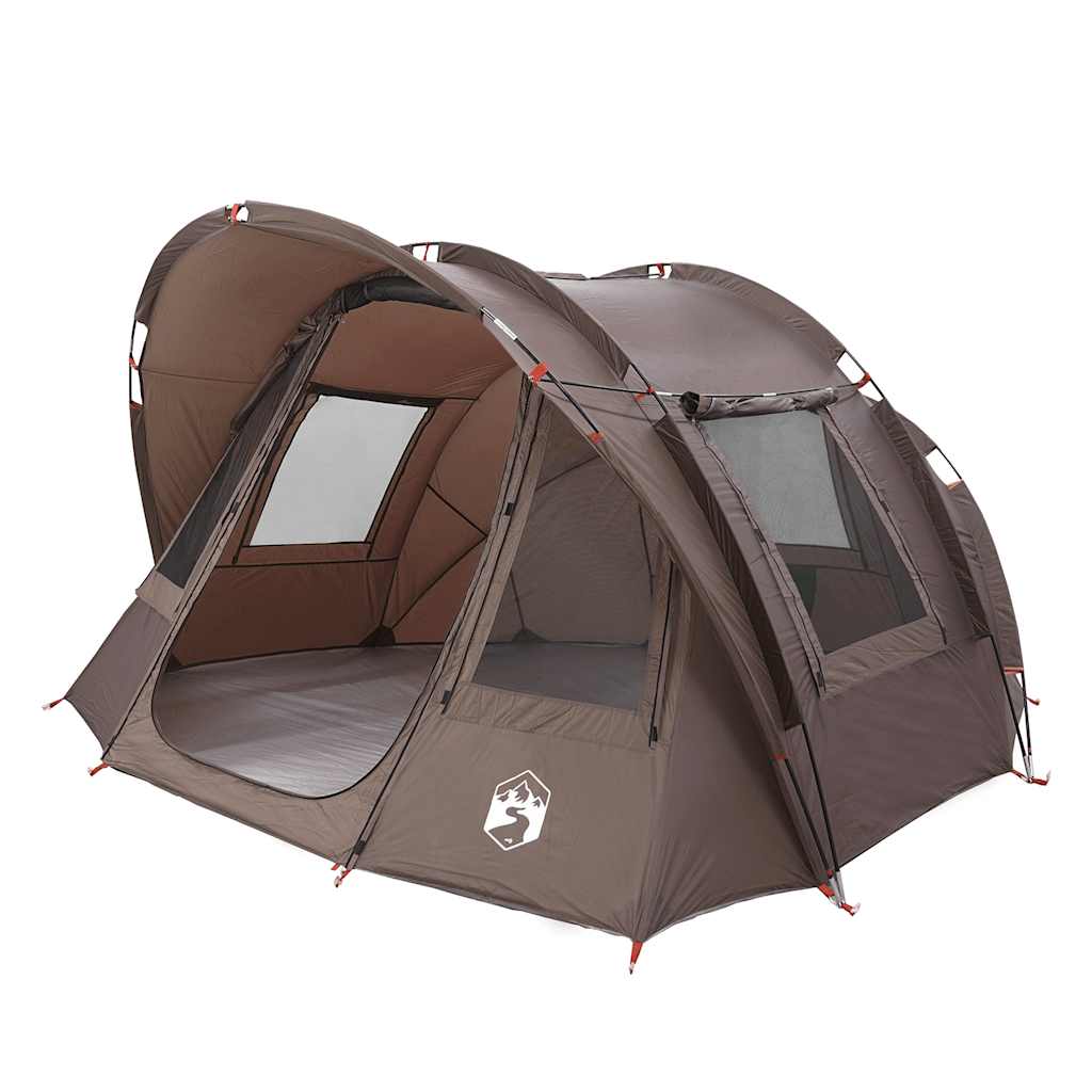 Fishing Tent 2-Person Brown Waterproof