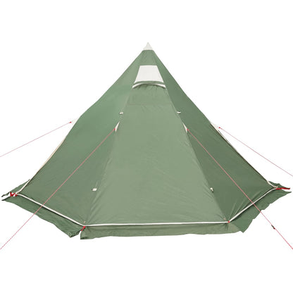 Camping Tent Tipi 5-Person Green Waterproof