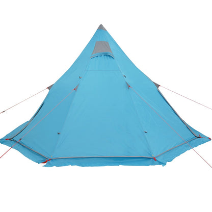 Camping Tent Tipi 5-Person Blue Waterproof