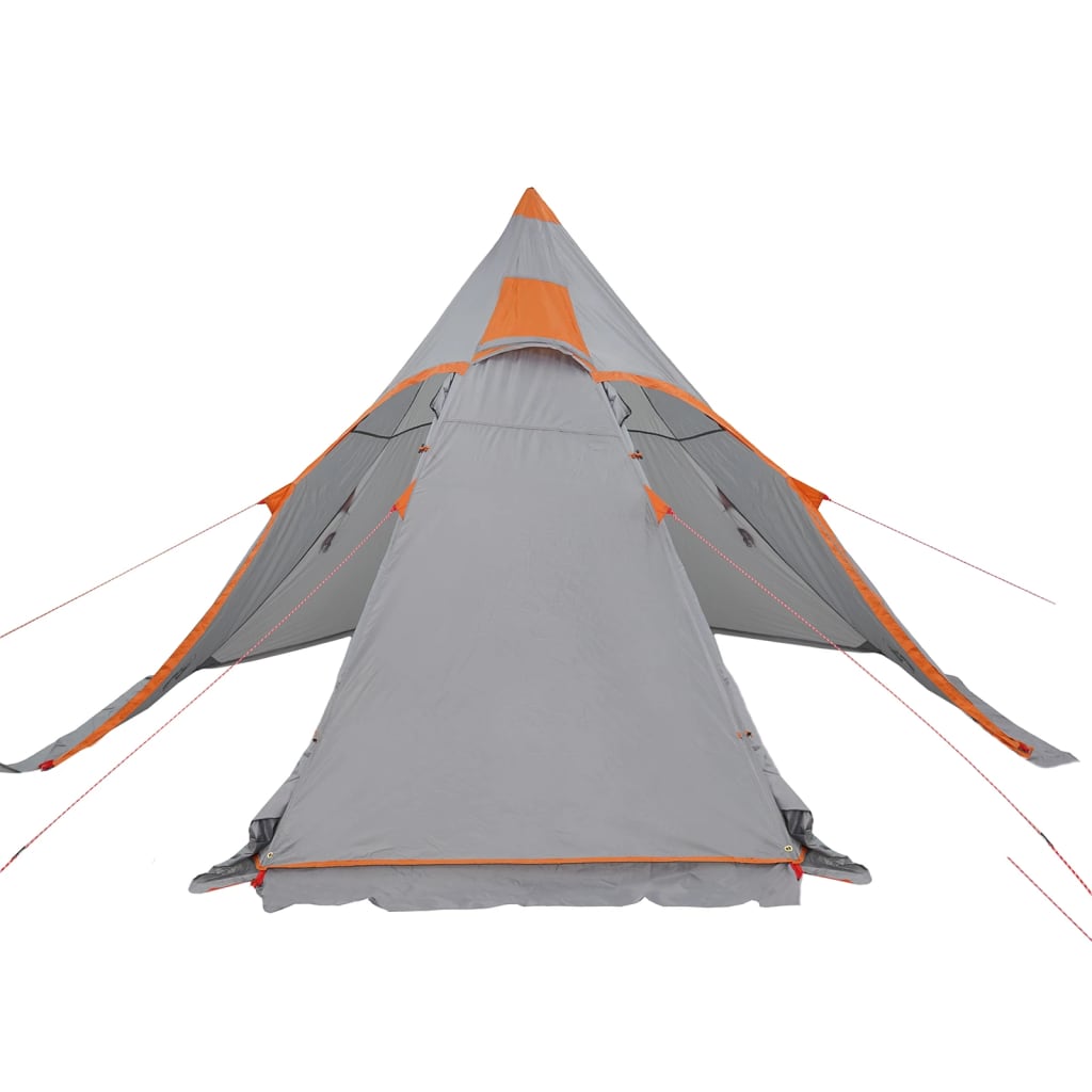 Camping Tent Tipi 5-Person Grey Waterproof