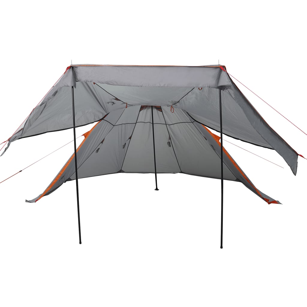 Camping Tent Tipi 5-Person Grey Waterproof