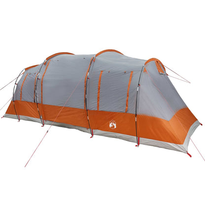 Family Tent Tunnel 6-Person Grey Waterproof